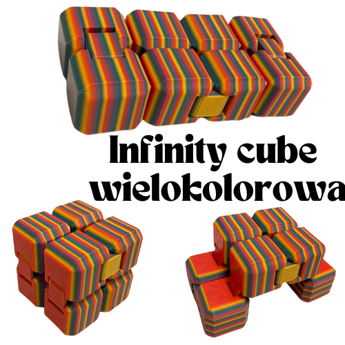 Infinity cube – wersja kolorowa