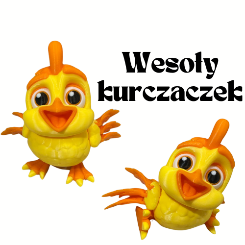 Wesoły kurczaczek