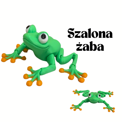 Szalona żaba